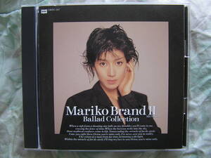 ◇刀根麻理子 / Mariko Brand Ⅱ Ballad Collection　キャッツ・アイ