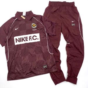 NIKE（ナイキ） ナイキ NIKE F.C. Dri-FIT ジャージ WC(バーガンディDQ5046-652 DQ5044-652上下セットサイズ M