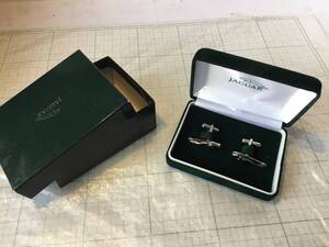 ジャガー正規品 カフリンク カフスボタン Jaguar Cufflink 純正 イギリス XJ XF F-Type E-Pace F-Pace E-Type