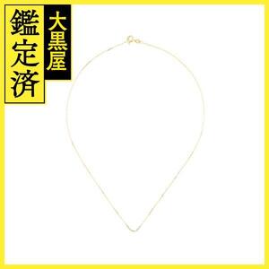 JEWELRY　ジュエリー　チェーンネックレス　K18イエローゴールド　約2.0g【207】2141300434398