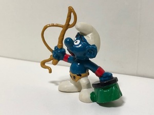 期間限定大幅値下げ！【 スマーフ フィギュア 】 SMURF ヴィンテージ 猛獣使い / SCHLEICH シュライヒ SMURF VINTAGE PVC FIGURE V6-21-30