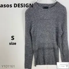 美品 asos DESIGN エイソスデザイン ニット カットソー トップス S