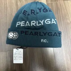 新品　PEARLYGATES ダークグリーン ニット帽　　ユニセックス