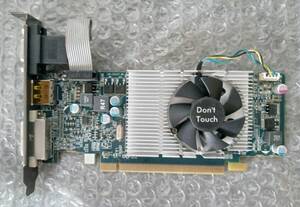 【中古パーツ】AMD Radeon HD 7570 グラフィックボード/ビデオカード PCI-E VGA/DP/DVI■K1030-1