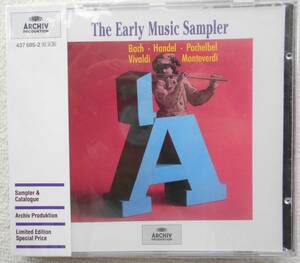 THE EARLY MUSIC SAMPLER●CD●ブックレット付属●JOHN ERIOT GARDINER TREVOR PINNOCK REINHARD GOEBEL●ARCHIV●未開封・新品！！