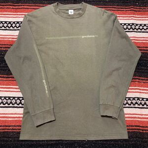 USA製 アメリカ製 MADE IN USA prana プラナ ロンＴ 長袖Ｔシャツ ロッククライミング ボルダリング 90