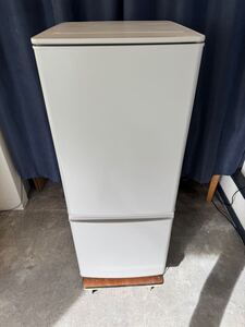 【美品♪】三菱電機 2023年製 ノンフロン冷蔵庫 Pシリーズ 146L・幅48cm・2ドア・マットホワイト MR-P15J-W 