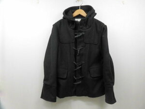 FULL LIFE フルライフ ダッフルコート コート ジャケット 袖ジップアップ 黒 ブラック サイズL