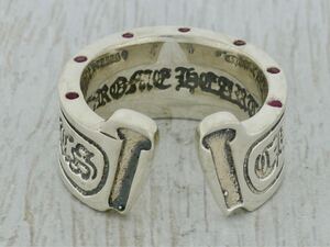 CHROME HEARTS/SCROLL LABEL RING/#20/クロムハーツ/スクロールラベルリング