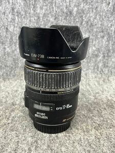 キャノン CANON カメラレンズ ULTRASONIC ウルトラソニック EFS 17-85mm 1:4-5.6 IS USM zoom lens 