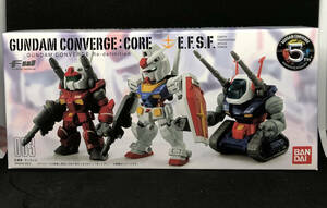 未開封　FW GUNDAM CONVERGE　CORE　連邦軍　3体セット　　ガンキャノン、ガンダム　、ガンタンク　ガンダムコンバージ