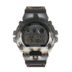 美品 G-SHOCK ジーショック DW-6900MC-7JF ジャミンカラー マーブル 腕時計 ウォッチ ブラック ホワイト系 黒白 CASIO カシオ