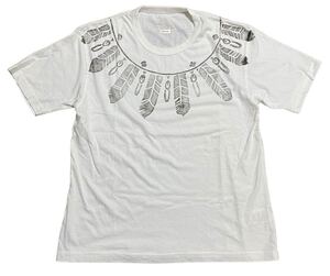 19SS visvim JUMBO TEE S/S FEATHERS ビズビム ジャンボ Tシャツ フェザーズ 白 ３