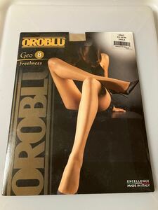 OROBLU GEO 8 freshness EU42-44 L SABLE panty stocking パンティストッキング パンスト オロブル 高級 8デニール ultra sheer tights