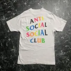 【ANTI SOCIAL CLUB】Colorful logo print T