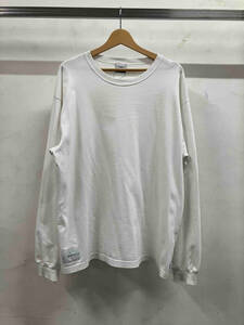 WTAPS ダブルタップス 19SS 191ATDT-CSM06 長袖Tシャツ サイズX ホワイト