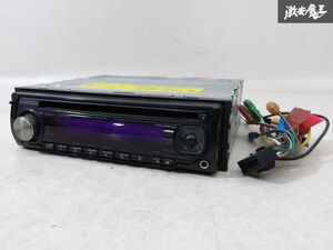 【実働外し】KENWOOD ケンウッド E232 CDレシーバー CDプレーヤー MP3 WMA CD デッキ オーディオ 1DIN 即納 棚A-5