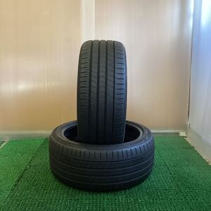 ●3073●夏タイヤ ダンロップ ルマン 5 LE MANS V 245/40R19 98W 2017年製 中古品2本セット キズ有り 片側シワ有り