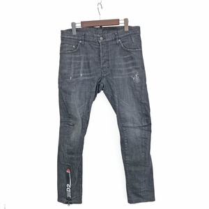 良好◆Dsquared2 ディースクエアード デニムパンツ サイズ46◆ グレー メンズ ボトムス ジーンズ TIDY BIKER JEANS