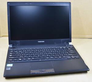 起動確認のみ(ジャンク扱い) 東芝 dynabook R732/H CPU:Core i5-3340M RAM:4G HDD:無し (管:KP155