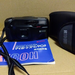 リコー　マイポートズーム90P　RICOH MYPORT ZOOM　 コンパクトフィルムカメラ　アナログ　ジャンク