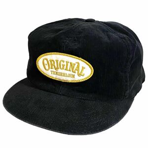 【即決】17AW テンダーロイン T-TRACKER CAP CORDUROY コーデュロイ キャップ ブラック