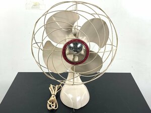 HITACHI 日立 A.C.DESK FAN 卓上扇風機 M-6042 昭和レトロ 【現状品】