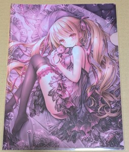 美少女系　オリジナル　クリアファイル　てぃんくる　イラスト展　限定　天使の3P!　ロウきゅーぶ!