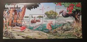 トンガ 海洋生物(5種小型シート) MNH