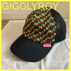 GIGGLYROY キャップ フリーサイズ ラスタカラー ジグリーロイ