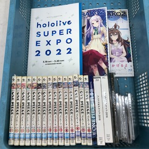 03w00793/【28点セット】アニメ DVD Blu-ray CD等 まとめ/ONE PIECE ワンピース 全15巻/hololive super expo 2022/ウマ箱/シンフォギア