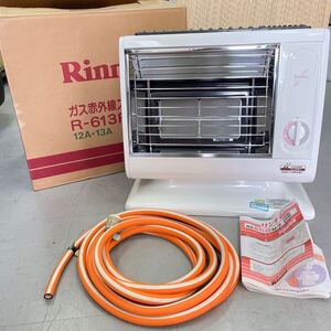 Rinnai リンナイ R-613PMS-402 ガスストーブ 都市ガス用 12A・13A 動作未確認 現状品