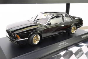 MINICHAMPS BMW 635 CSi BLACK DTM/ETCC 箱付 1/18 イミニレ