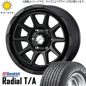 215/70R15 サマータイヤホイールセット ジムニーシエラ JB74 (BFGoodrich Radial TA & MUDVANCE06 5穴 139.7)