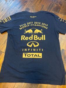 正規品　Red Bull Racing Team World champion tee レッドブルレーシング　ワールドチャンピオン　シャツ　 Tシャツ