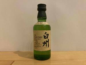 ★激レア★古酒未開栓終売品★　SUNTORY（サントリー）白州 12年 ミニチュアボトル 43％ 50ml