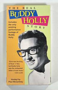 M5693◆BUDDY HOLLY◆THE REAL BUDDY HOLLY STORY(VHS)輸入盤/HOSTED by PAUL McCARTNEY