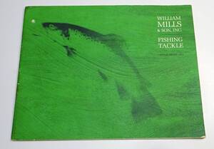 ☆ William Mills & Son 1963 Catalog ☆ H.L.Leonard〜レナードロッドの総代理店ミルズのカタログ ☆