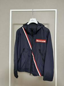 モンクレール★MONCLER★size1★ビッグロゴフードブルゾン★正規品★ジャパンタグ付