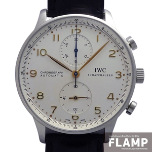 IWC アイダブルシー ポルトギーゼ クロノグラフ IW371401 メンズ 腕時計 【中古】