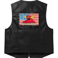 【XXL】Supreme/Toy Machine Leather Vest