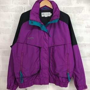 90s Columbia コロンビア Powder Keg ナイロンジャケット SIZE: XL ウィメンズ レディース パープル/ブラック ヴィンテージ LH632024052802