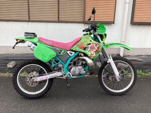 埼玉県発 カワサキ　KDX125SR　チャンバー　グラフィックデカール　走行12890ｋｍ　検索）KDX　KLX　XR　XT　CL　Dトラッカー　