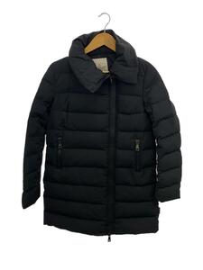 MONCLER◆ロングダウンジャケット/O/ポリエステル/BLK/B20934937900