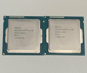 【動作品】中古 CPU Core i7-4770K i7-4770S LGA1150 付属品無し