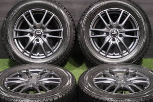 ＜バリ溝スタッドレス＞WAREN 15in 6J+43 PCD114.3 ダンロップ WM02 195/65R15 ノア ヴォクシー エスクァイア ステップワゴン セレナ など