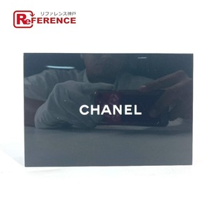 CHANEL シャネル ロゴ ジュエリーケース アクセサリーケース BOX ボックス ミラー付き 小物入れ ブラック レディース【中古】