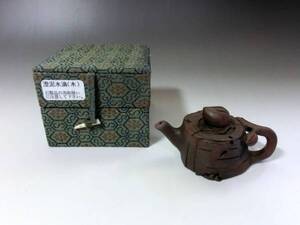 水滴■澄泥水滴（木）石製品 書道道具 水差し 水注 古玩 唐物 中国 古美術 時代物 骨董品■