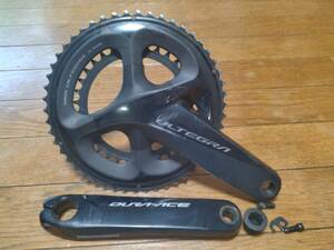 シマノ FC-R8000 ULTEGRA 170mm 50/34T 11s 左足R9100 4iiiiパワーメーター クランクセット 