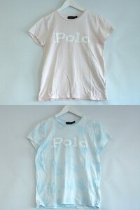 ラルフローレン POLO RALPH LAUREN 半袖Tシャツ　2枚セット　コットン ・SP ピンク|ブルー ok4610204174
